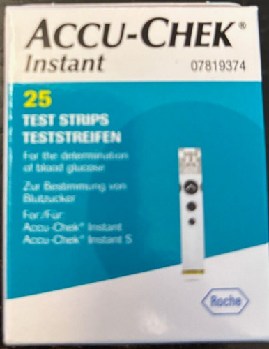 Accu chek instant 25 test - instant,