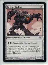 PEWTER GOLEM Mirrodin #227