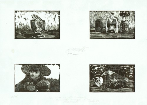 Antonio possenti xilografia - antonio,