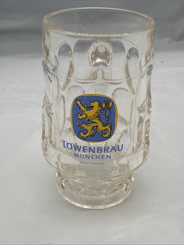 Tazza birra vetro lowenbrau - birra,