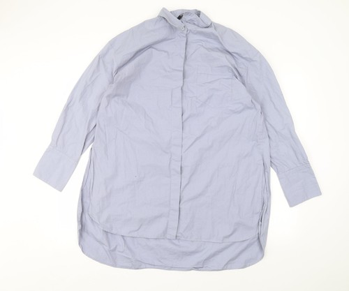 Camicia elegante uomo zara blu - elegante,