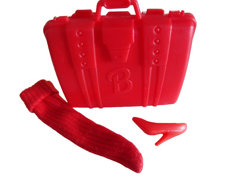 Barbie vintage valigia - barbie,