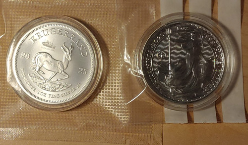 Krugerrand britannia 2025 - krugerrand,