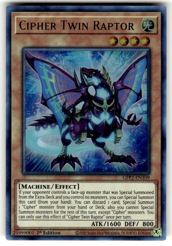 Cipher twin raptor - twin,
