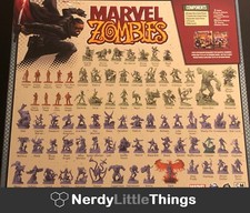 Marvel Zombies Zombicide - Esclusive Kickstarter - Heroes Zombies Bystanders
