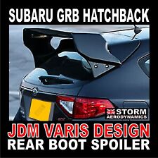 Spoiler stivale posteriore V-Style WRC 4pz PER SUBARU IMPREZA 2008+GRB + BULLONI NERI