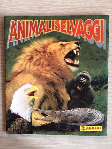 Album panini animali selvaggi - album,