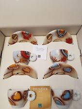 THUN CLUB 2013 Caffè al volo 4 Tazzine con Melograno EDIZIONE LIMITATA NUMERATA