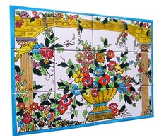 Piastrelle dipinte a mano