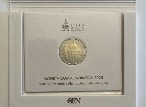 Moneta euro vaticano 2025 - moneta,