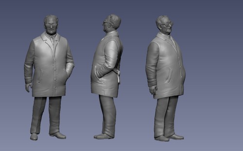 Enzo ferrari resin figure - ferrari,
