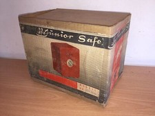 Vintage SALVADANAIO Cassaforte Giocattolo Metallo Money Bank 20 cm Germany