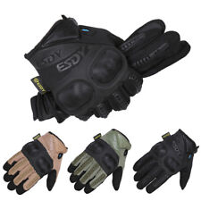 Guanti da caccia tattici protezione nocche per tiro paintball softair cecchino