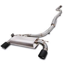 Scarico cat back con - scarico, in