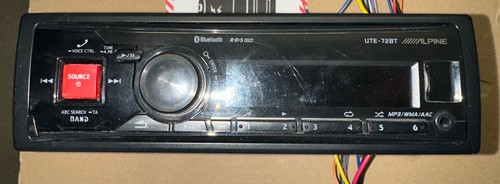 Autoradio alpine ute 72bt - autoradio, ute-72bt