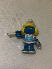 PUFFO Smurf Schlumpf 20139 PUFFETTA INFERMIERA MADE IN HONG KONG ANNI 80