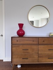 Venini Idria Vase Venini Red