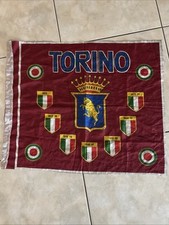 bandiera foulard TORINO CALCIO FOOTBALL  anni 60/70