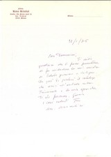 1975 MILANO Pittore Remo BRINDISI invia materiali per mostra *AUTOGRAFO