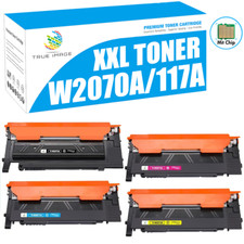 4 toner per HP 117A con chip