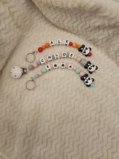 Catenella portaciuccio con nome personalizzato 