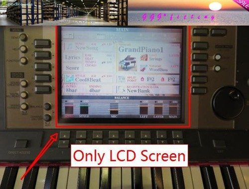Schermo display lcd per - per, yamaha
