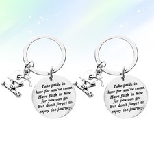  2 Pcs Portachiavi Ispiratore