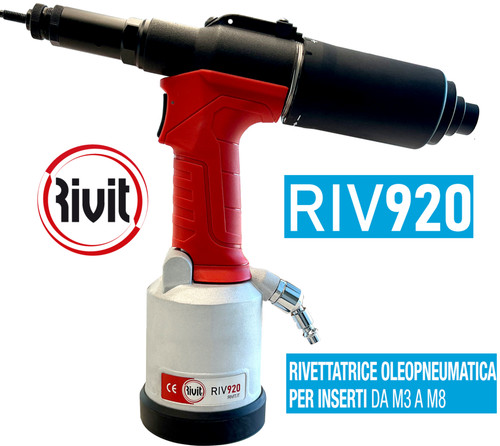 Rivettatrice oleopneumatica - , ad