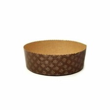 10 STAMPI PANETTONE BASSO RIGIDO PANETTONI DA 500g PIROTTINI NATALE FORME