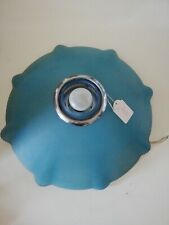 Lampada Lampadario Soffitto Vetro Blu