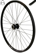 Ruota anteriore 28 pollici Redondo bici profilo a V cerchio nero 6 fori disco