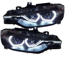 Faro proiettore per bmw f30 f31 11-06/2015 nero drl look xeno sinistro destro