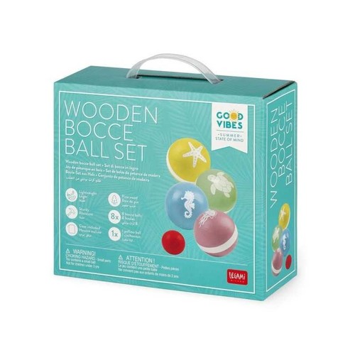 Wooden ball set gioco bocce - gioco, in