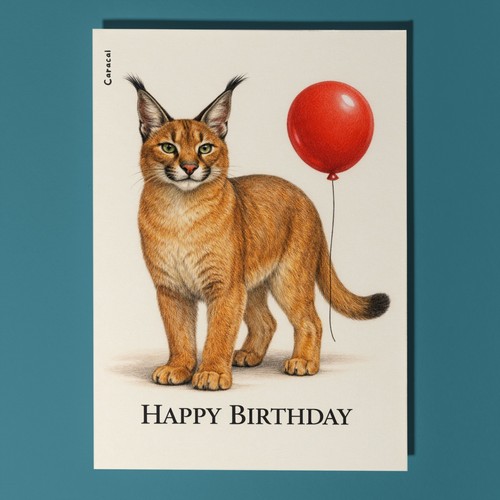 Wild cats party - caracal:, punta