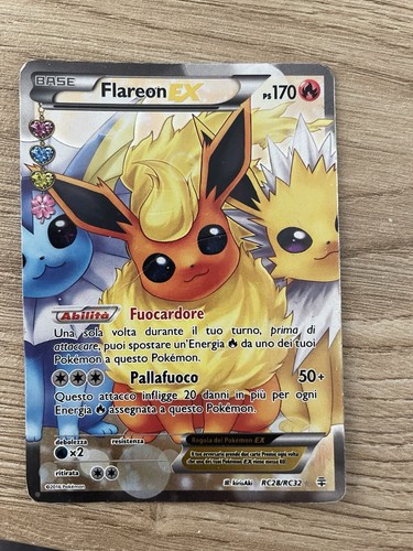 Pokemon flareon rc28 rc32 - flareon, rc28/rc32