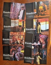 QUERELLE DE BREST set 8 FOTOBUSTA 1982 RARO FASSBINDER Moreau Nero CULT NO DVD