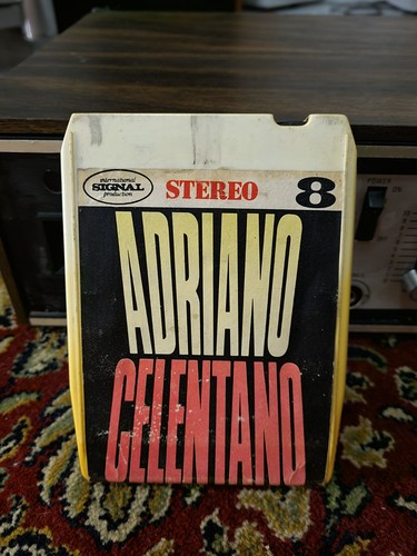 Cassetta stereo adriano - stereo, 8