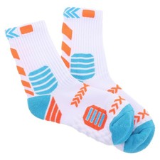  1 paio di calzini sportivi per bambini a tubo medio calzini traspiranti a metà