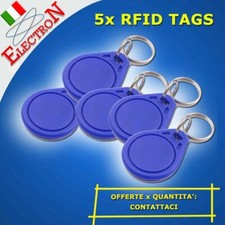 5x RFID TAG 125KHz PORTACHIAVI