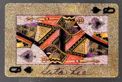 Ruta lee carta gioco oro - ruta,