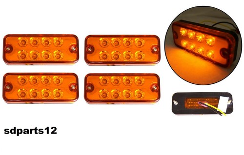 12v led indicatori - 4x, 8