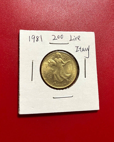 1981 200 lire italy - italy,