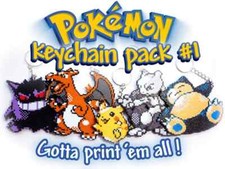 3x Portachiavi Pokemon |