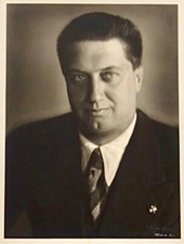 CARREL GHITTA ROMA A.X° FOTO SEBASTIANI O. SEGRETARIO PARTICOLARE DEL DUCE B.M.