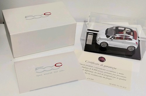 Fiat 500c lounge - lounge, modellino