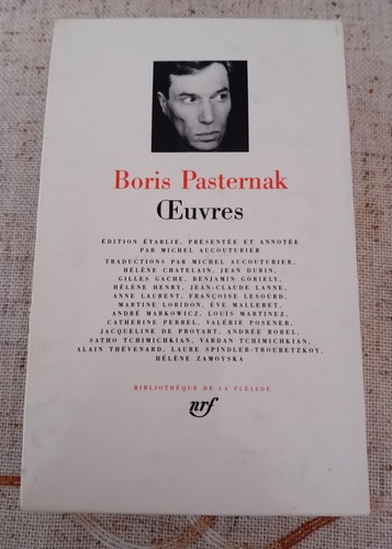 Boris pasternak œuvres - pasternak, "