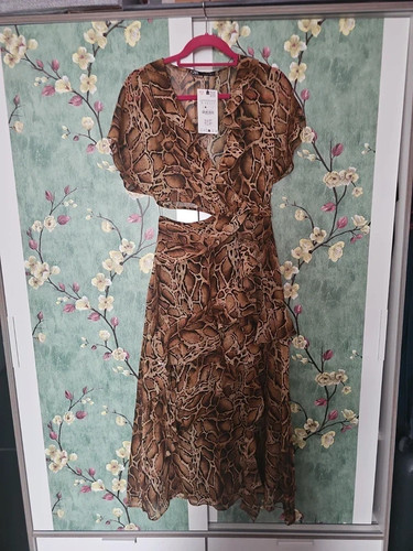 Abito zara stampa leopardata - zara,