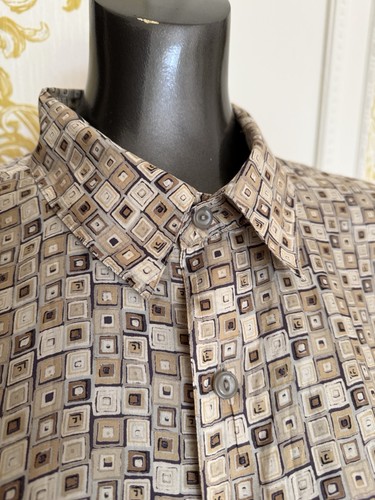 Camicia uomo manica corta pura