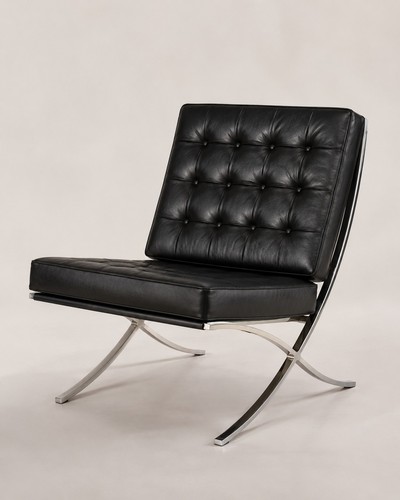 Sedia barcellona premium nera - sedia,