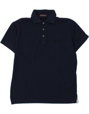 BALLANTYNE Polo uomo media blu